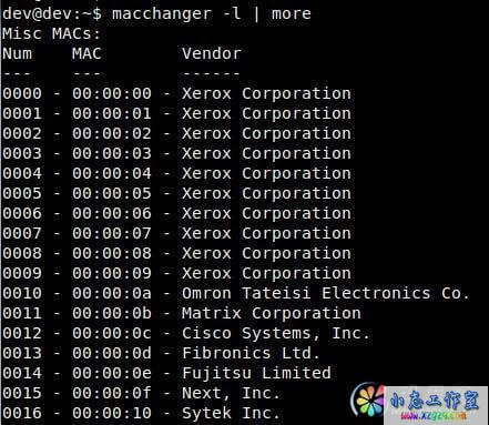 Linux ：MAC 地址克隆方法