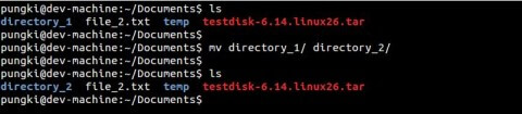 Linux：mv 命令的10个实用例子