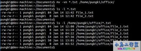 Linux：mv 命令的10个实用例子