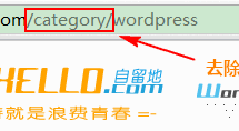用No Category Base (WPML)插件移除WordPress网址中的category前缀