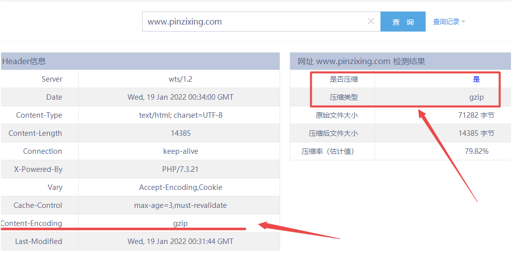 查看网页是否开启了gzip压缩的具体方法(查看gzip文件数据)