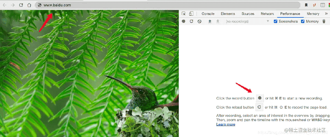 Performance内存监控使用技巧详解
