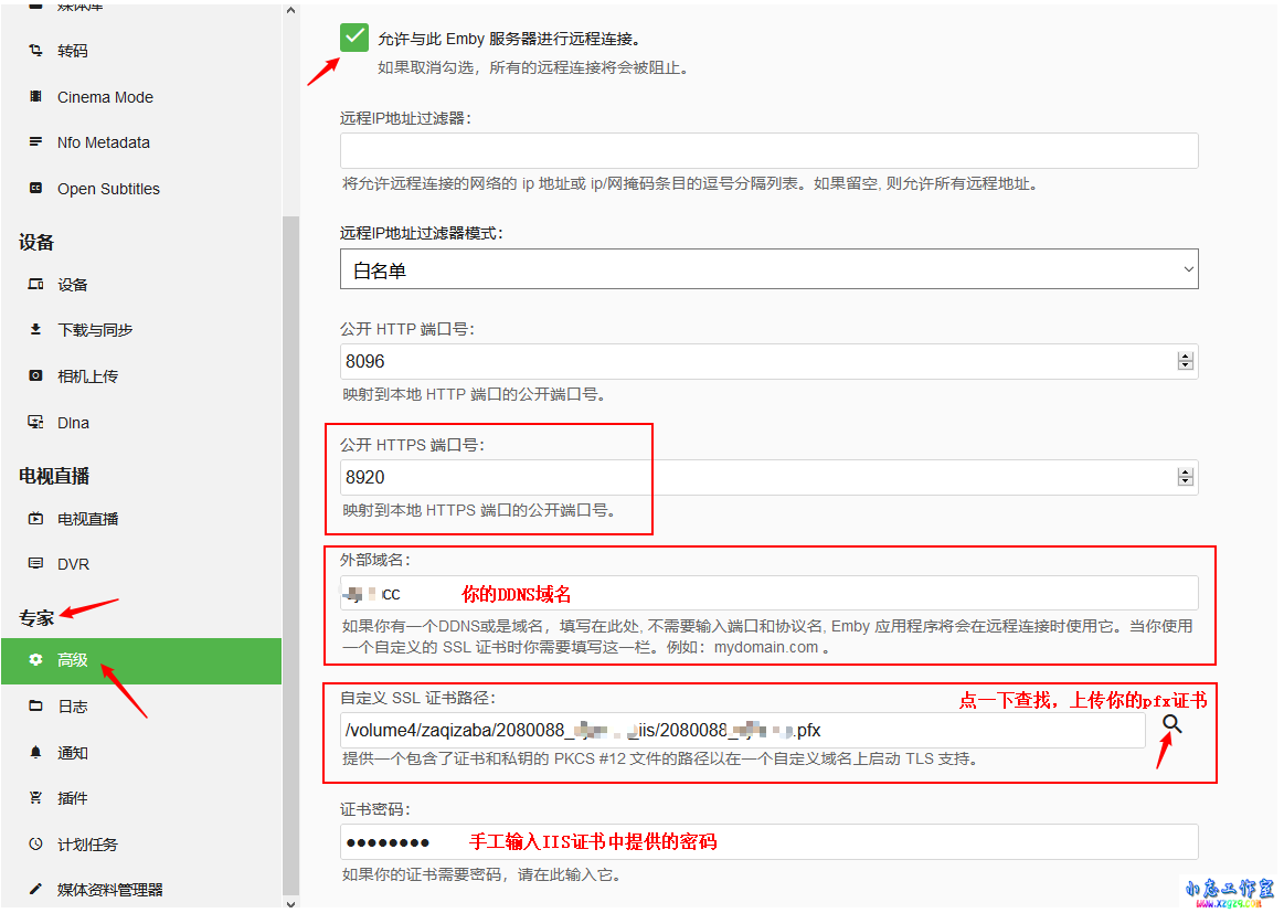 黑群晖安装Emby注意事项及开启SSL安全访问教程(群晖搭建emby)