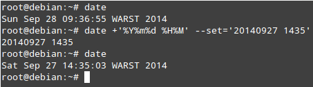 Linux系统如果更改日期和时间如何通过命令行进行修改？